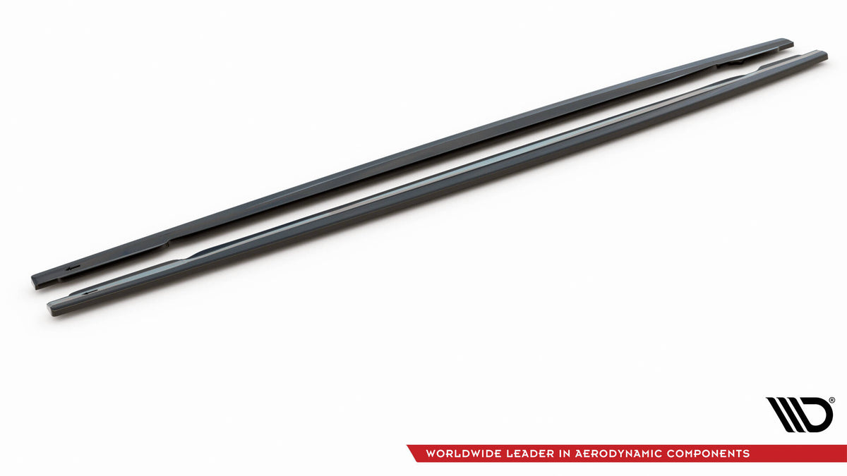Side Skirts Diffusers V.2 suitable for Audi RS6 C8 / C8 Facelift