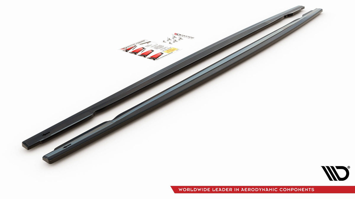 Side Skirts Diffusers V.2 suitable for Audi RS7 C8
