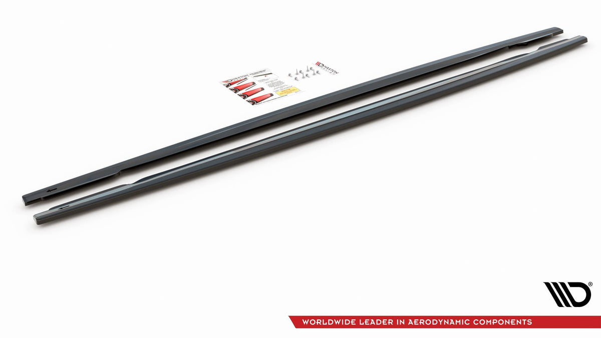 Side Skirts Diffusers V.2 suitable for Audi RS7 C8