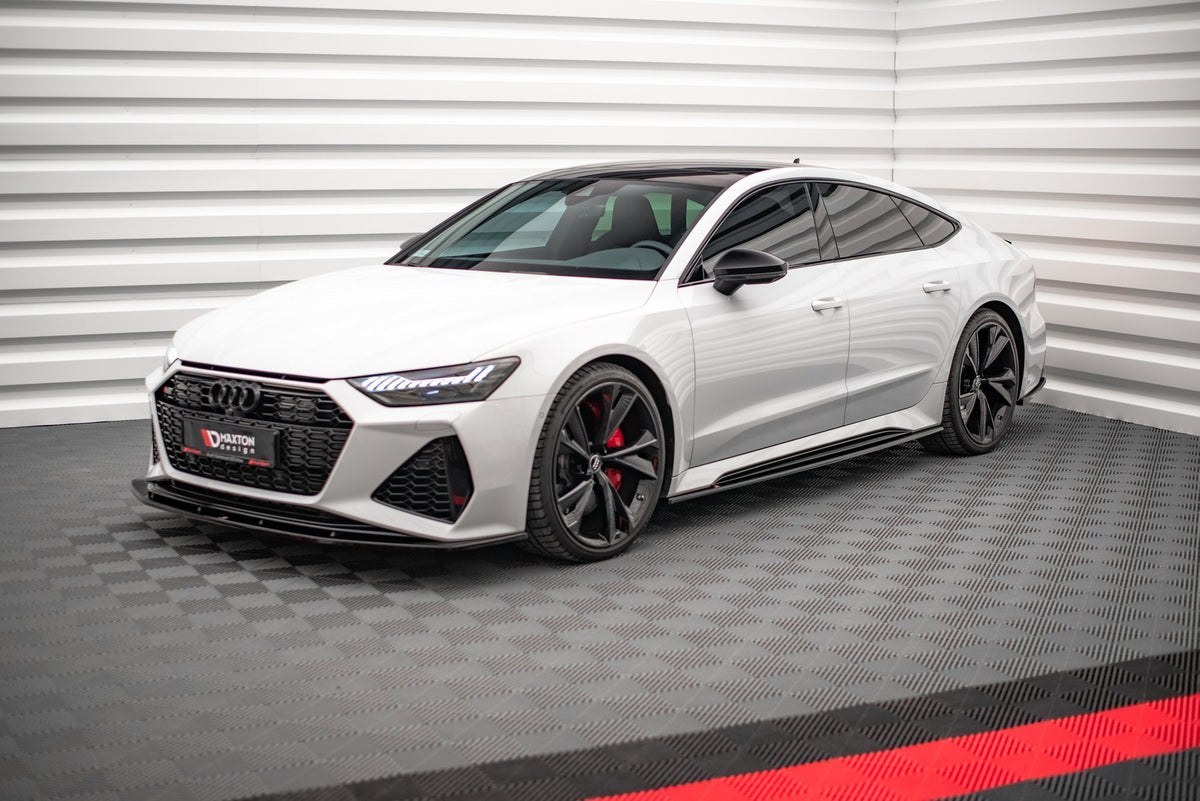Side Skirts Diffusers V.2 suitable for Audi RS7 C8