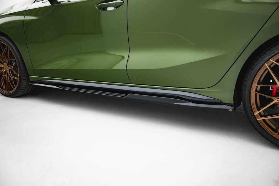 Side Skirts Diffusers V.2 suitable for Audi S3 Sportback / A3 S-line Sportback 8Y / 8Y Facelift