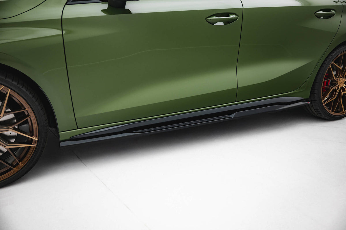 Side Skirts Diffusers V.2 suitable for Audi S3 Sportback / A3 S-line Sportback 8Y / 8Y Facelift