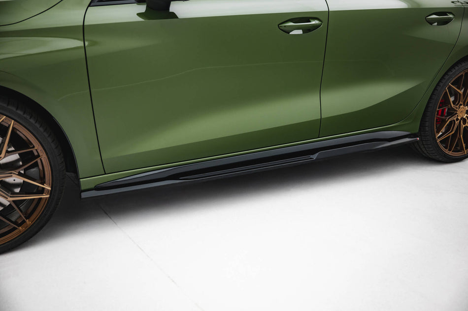 Side Skirts Diffusers V.2 suitable for Audi S3 Sportback / A3 S-line Sportback 8Y / 8Y Facelift