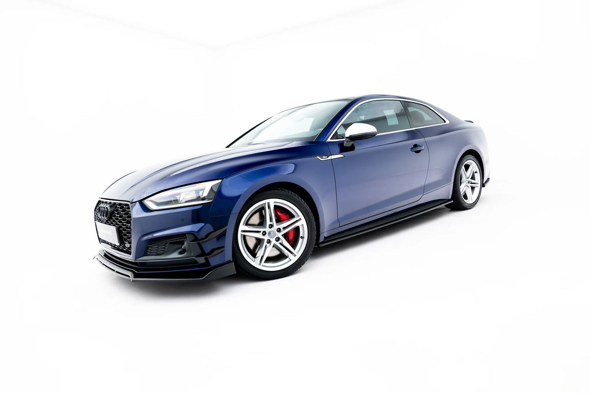 Side Skirts Diffusers V.2 suitable for Audi S5 / A5 S-Line Coupe F5