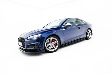 Side Skirts Diffusers V.2 suitable for Audi S5 / A5 S-Line Coupe F5
