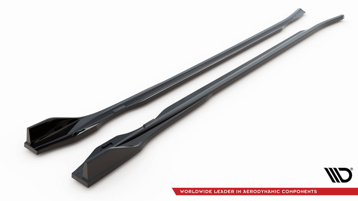 Side Skirts Diffusers V.2 suitable for Audi e-Tron GT / RS GT Mk1
