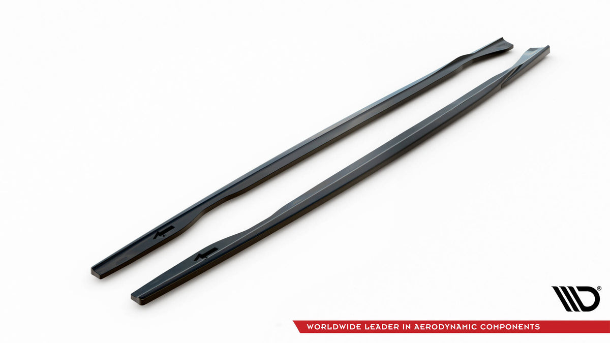 Side Skirts Diffusers V.2 suitable for BMW 1 E81 Facelift