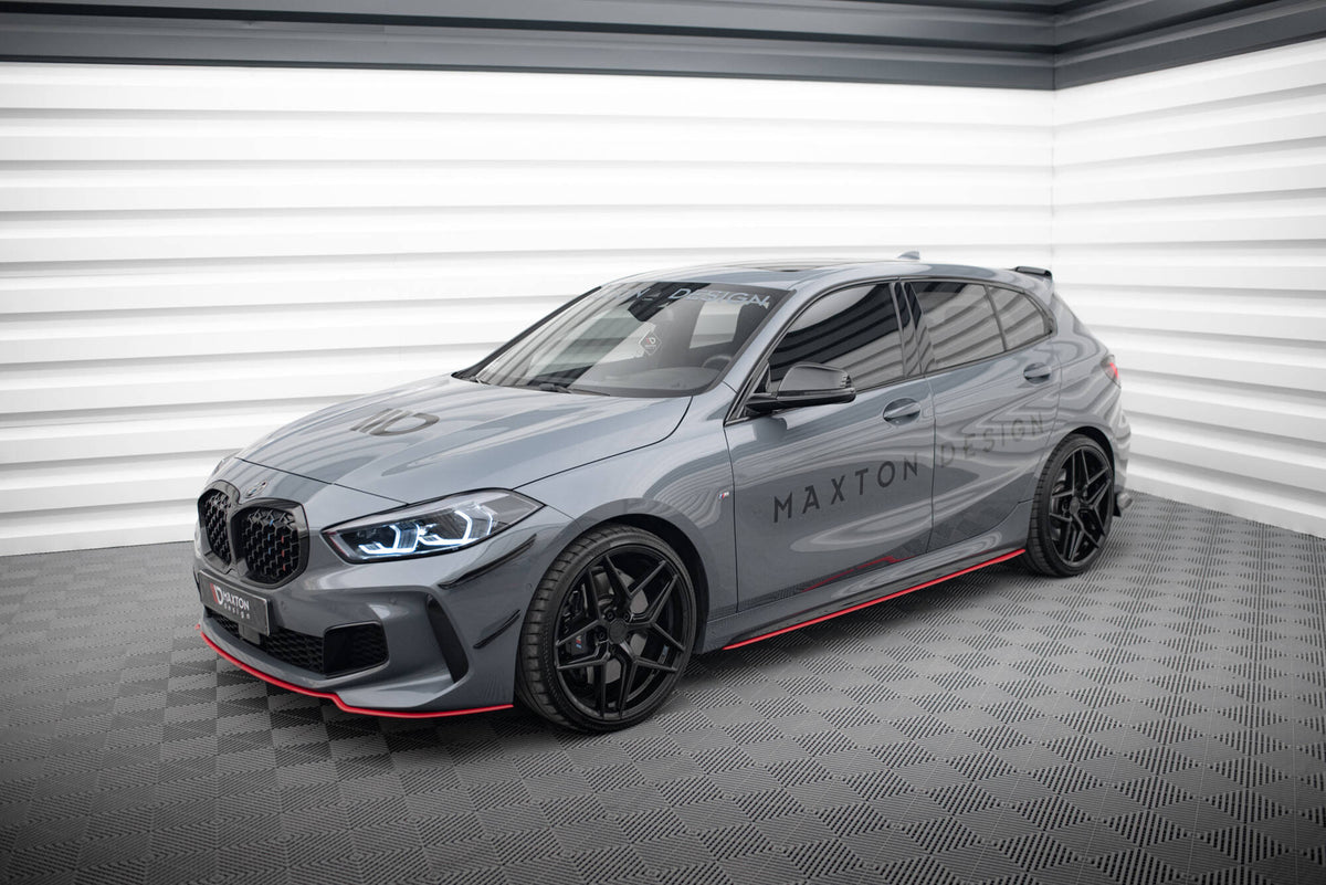 Side Skirts Diffusers V.2 suitable for BMW 1 M-Pack /  M135i / 128ti