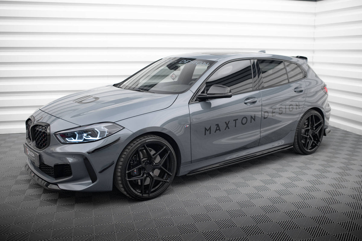 Side Skirts Diffusers V.2 suitable for BMW 1 M-Pack /  M135i / 128ti