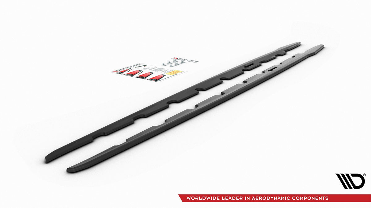 Side Skirts Diffusers V.2 suitable for BMW 1 M-Pack /  M135i / 128ti