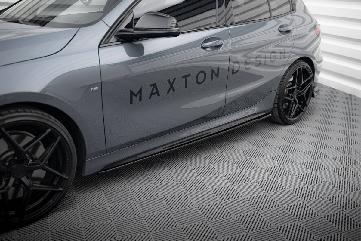 Side Skirts Diffusers V.2 suitable for BMW 1 M-Pack /  M135i / 128ti