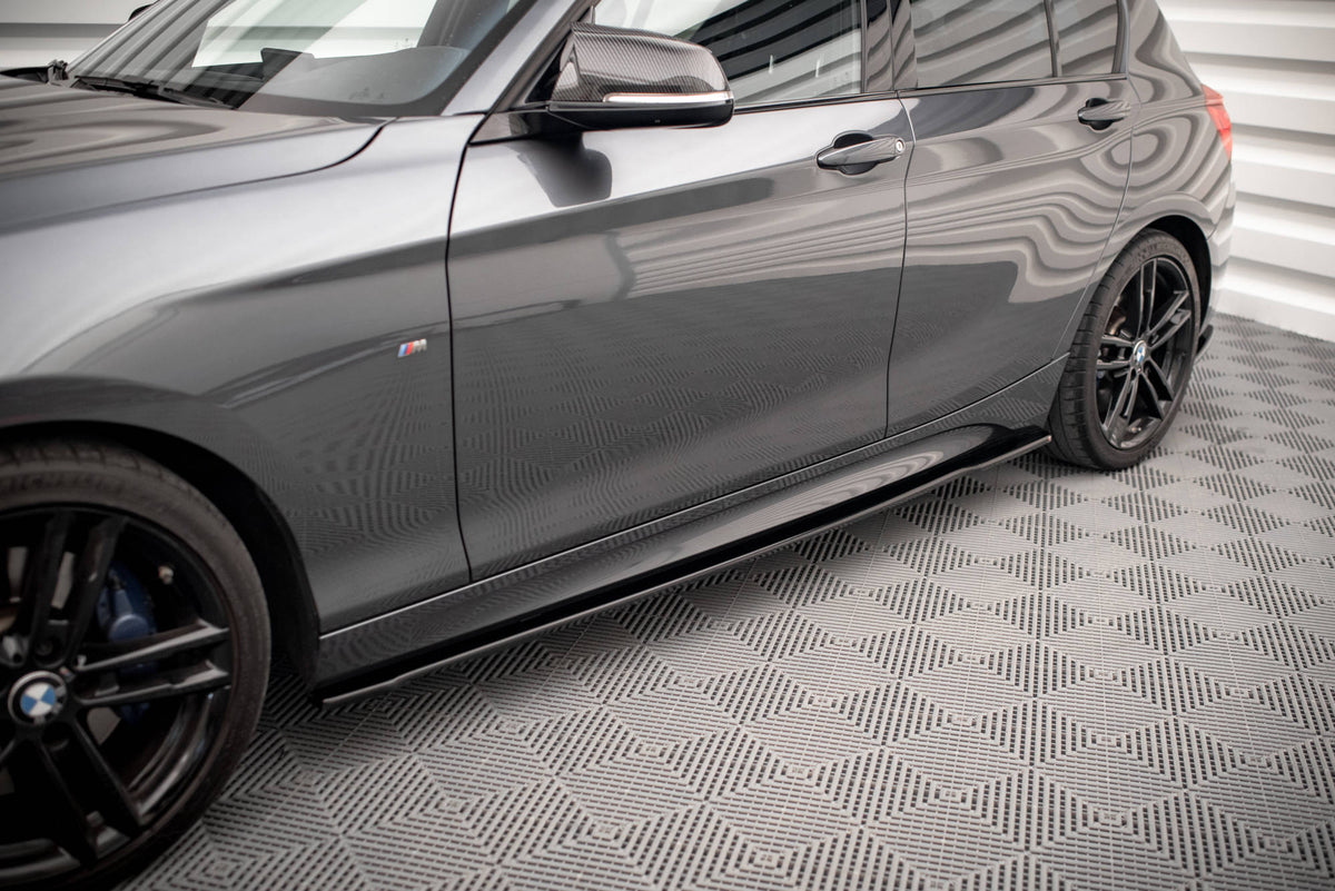 Side Skirts Diffusers V.2 suitable for BMW 1 M135i / M140i / M-Pack F20