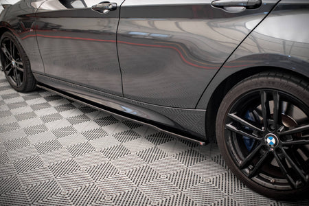 Side Skirts Diffusers V.2 suitable for BMW 1 M135i / M140i / M-Pack F20