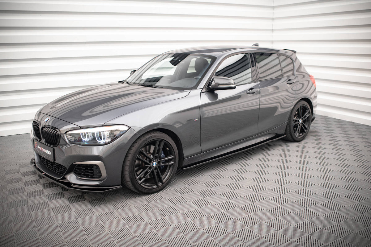 Side Skirts Diffusers V.2 suitable for BMW 1 M135i / M140i / M-Pack F20
