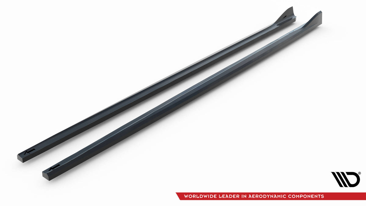 Side Skirts Diffusers V.2 suitable for BMW 2 Coupe G42