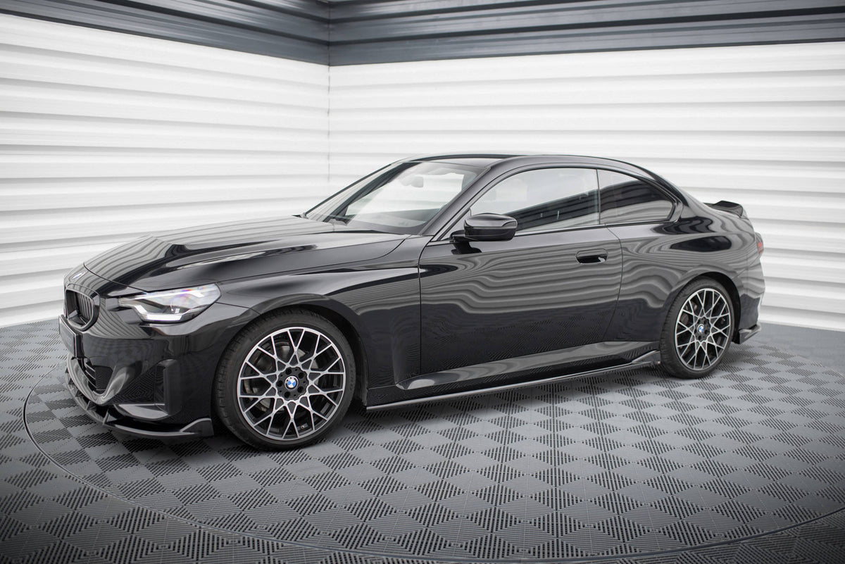 Side Skirts Diffusers V.2 suitable for BMW 2 Coupe G42