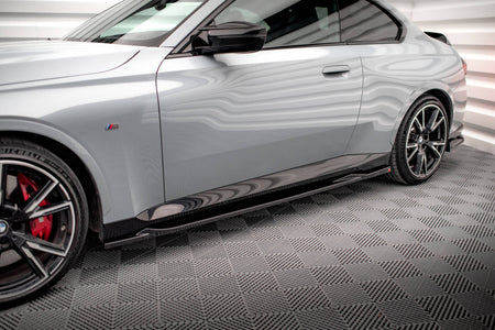 Side Skirts Diffusers V.2 suitable for BMW 2 Coupe M-Pack / M240i G42