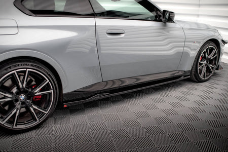 Side Skirts Diffusers V.2 suitable for BMW 2 Coupe M-Pack / M240i G42