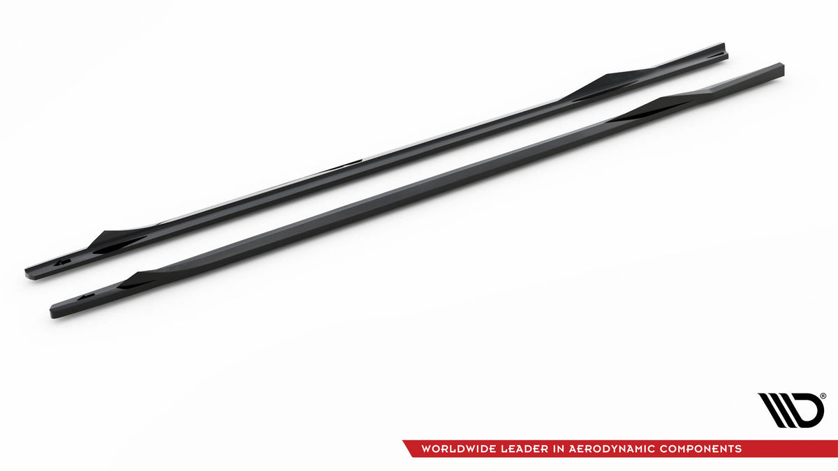 Side Skirts Diffusers V.2 suitable for BMW 2 Coupe M-Pack / M240i G42