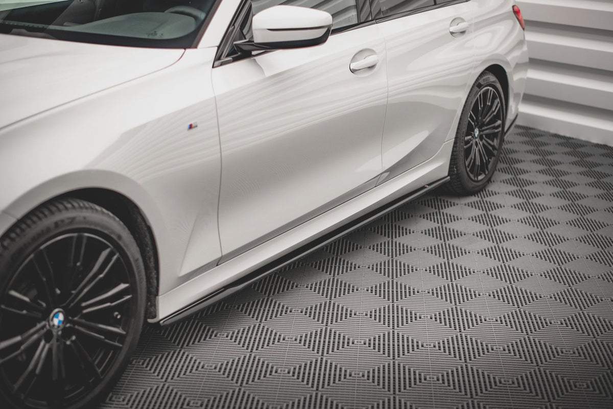 Side Skirts Diffusers V.2 suitable for BMW 3 G20 / G21 M-Pack