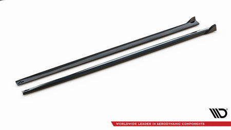Side Skirts Diffusers V.2 suitable for BMW 4 Coupe / Gran Coupe / Cabrio M-Pack F32 / F36 / F33