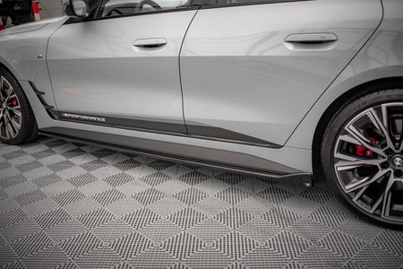 Side Skirts Diffusers V.2 suitable for BMW 4 Gran Coupe M-Pack / M440i G26