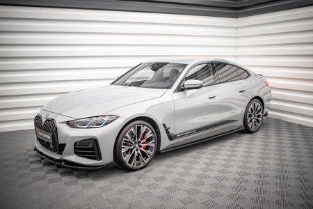 Side Skirts Diffusers V.2 suitable for BMW 4 Gran Coupe M-Pack / M440i G26