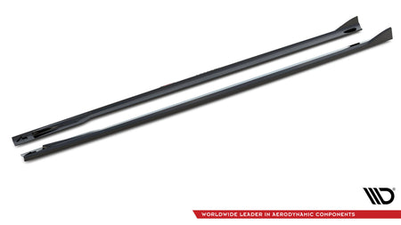 Side Skirts Diffusers V.2 suitable for BMW 4 Gran Coupe M-Pack / M440i G26