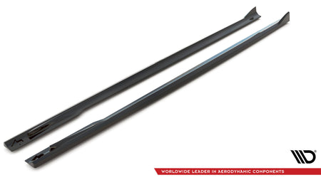 Side Skirts Diffusers V.2 suitable for BMW 4 Gran Coupe M-Pack / M440i G26