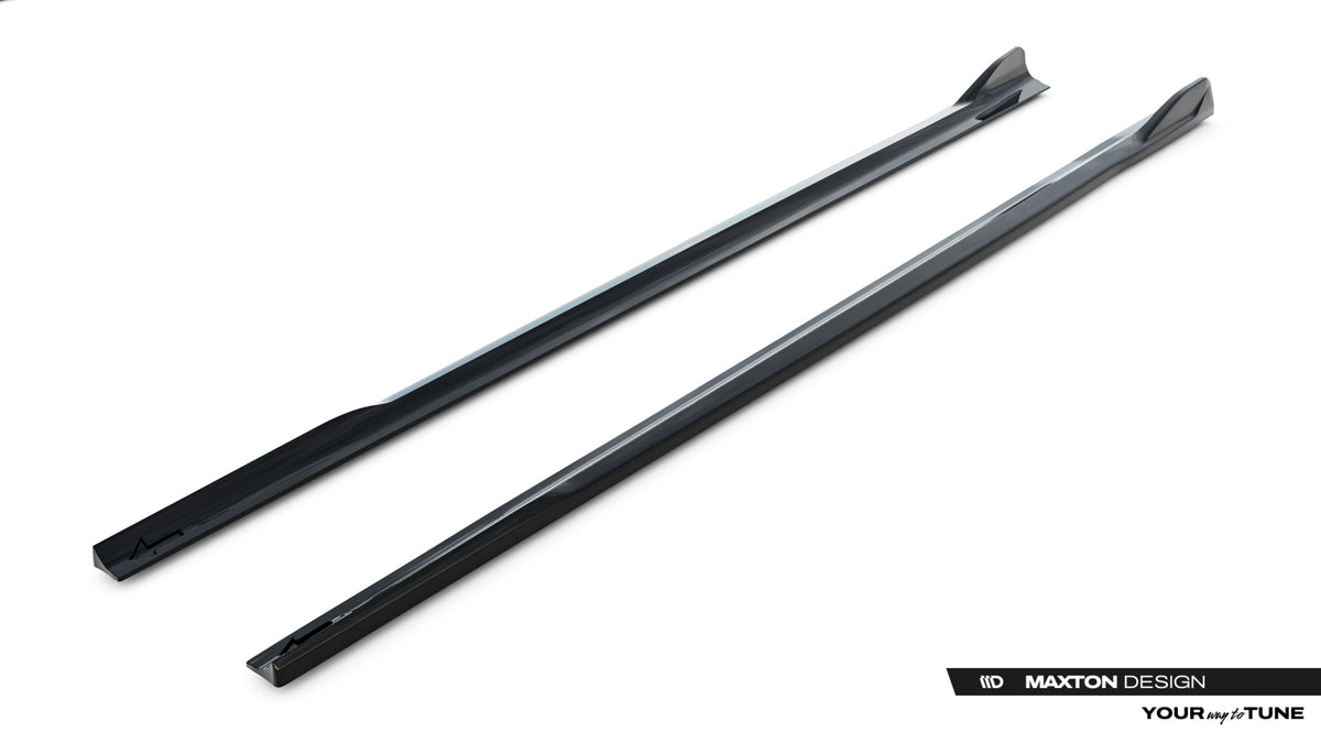 Side Skirts Diffusers V.2 suitable for BMW 4 M-Pack / M440i G22 / G23 / G22 Facelift / G23 Facelift