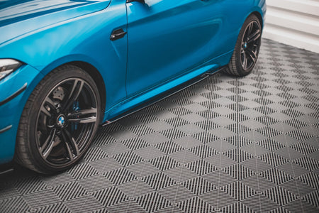 Side Skirts Diffusers V.2 suitable for BMW M2 F87