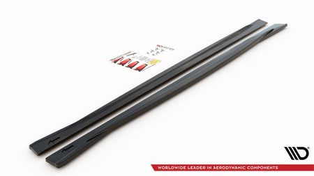 Side Skirts Diffusers V.2 suitable for BMW M4 F82