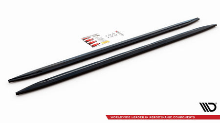 Side Skirts Diffusers V.2 suitable for BMW M4 G82 / G82 Facelift