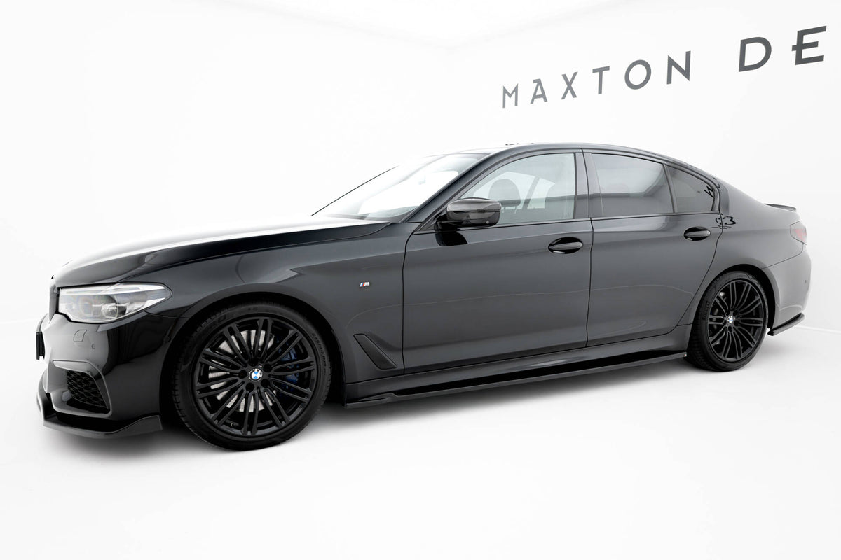 Side Skirts Diffusers V.2 suitable for BMW M550i / M550d Sedan / Touring G30 / G30 Facelift