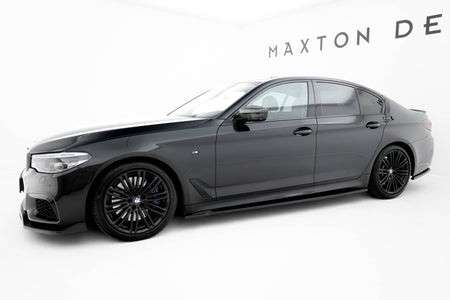 Side Skirts Diffusers V.2 suitable for BMW M550i / M550d Sedan / Touring G30 / G30 Facelift