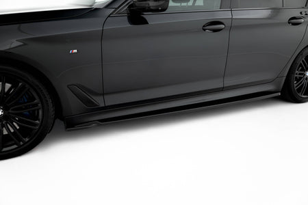 Side Skirts Diffusers V.2 suitable for BMW M550i / M550d Sedan / Touring G30 / G30 Facelift