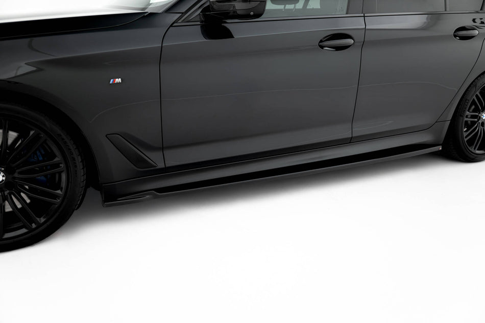 Side Skirts Diffusers V.2 suitable for BMW M550i / M550d Sedan / Touring G30 / G30 Facelift