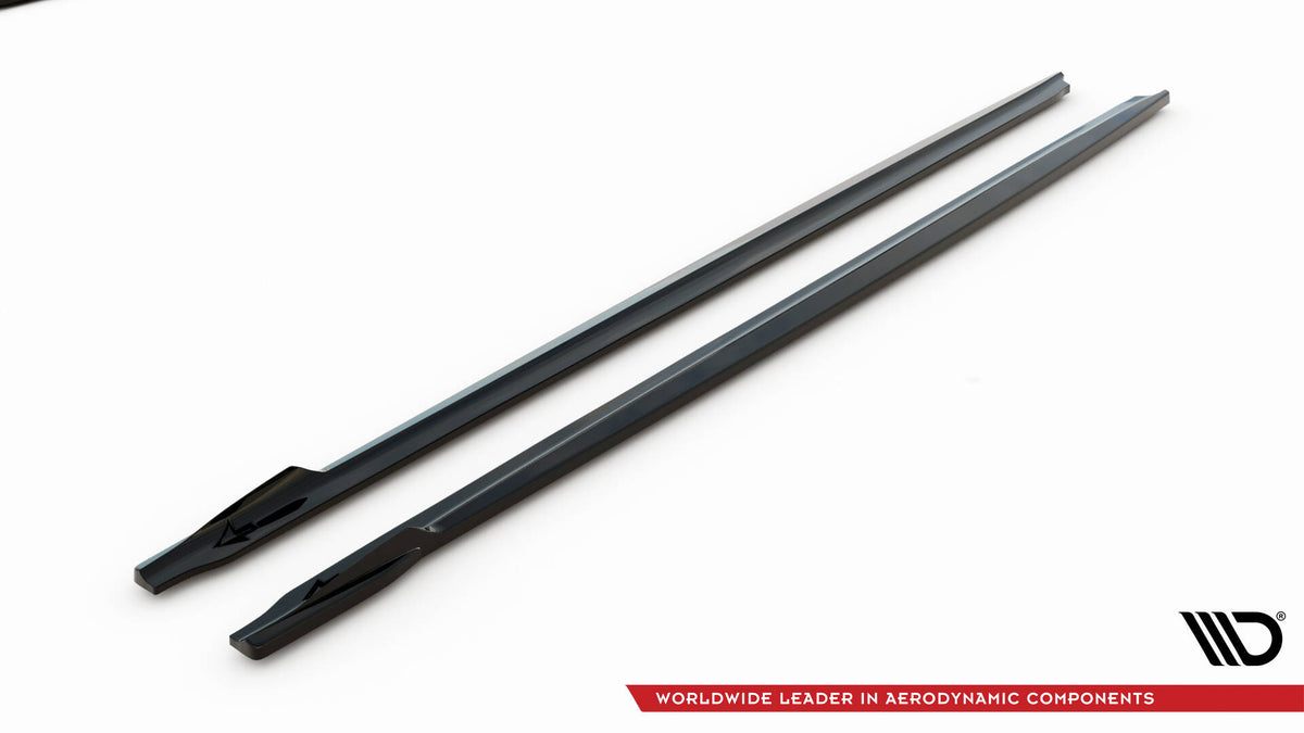 Side Skirts Diffusers V.2 suitable for BMW M550i / M550d Sedan / Touring G30 / G30 Facelift