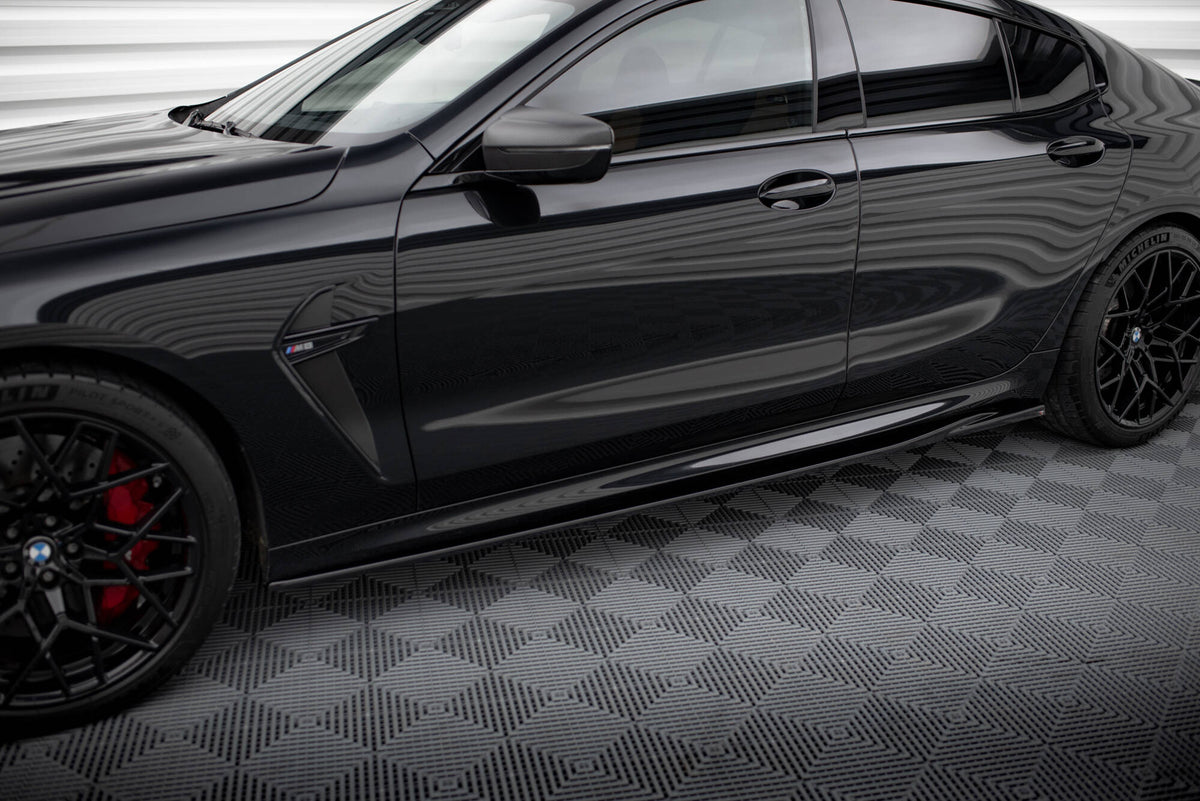Side Skirts Diffusers V.2 suitable for BMW M8 Gran Coupe F93 / 8 Gran Coupe M-Pack G16