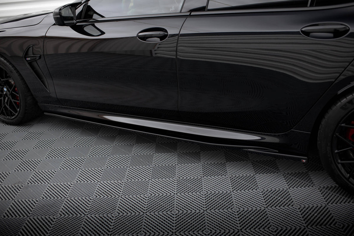 Side Skirts Diffusers V.2 suitable for BMW M8 Gran Coupe F93 / 8 Gran Coupe M-Pack G16