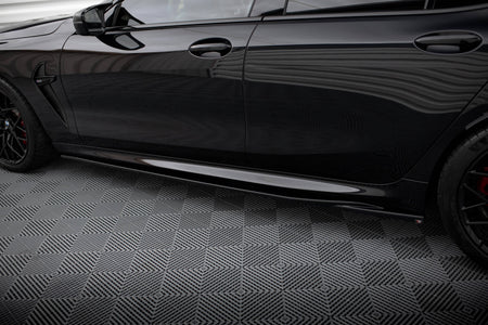 Side Skirts Diffusers V.2 suitable for BMW M8 Gran Coupe F93 / 8 Gran Coupe M-Pack G16