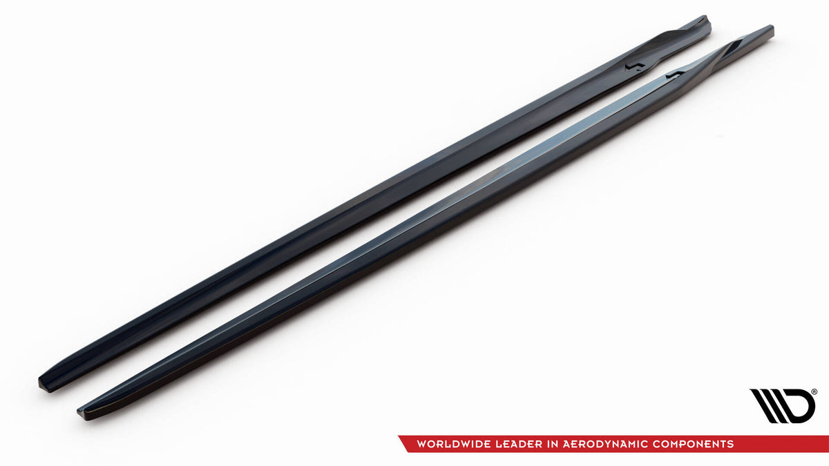 Side Skirts Diffusers V.2 suitable for BMW M8 Gran Coupe F93 / 8 Gran Coupe M-Pack G16