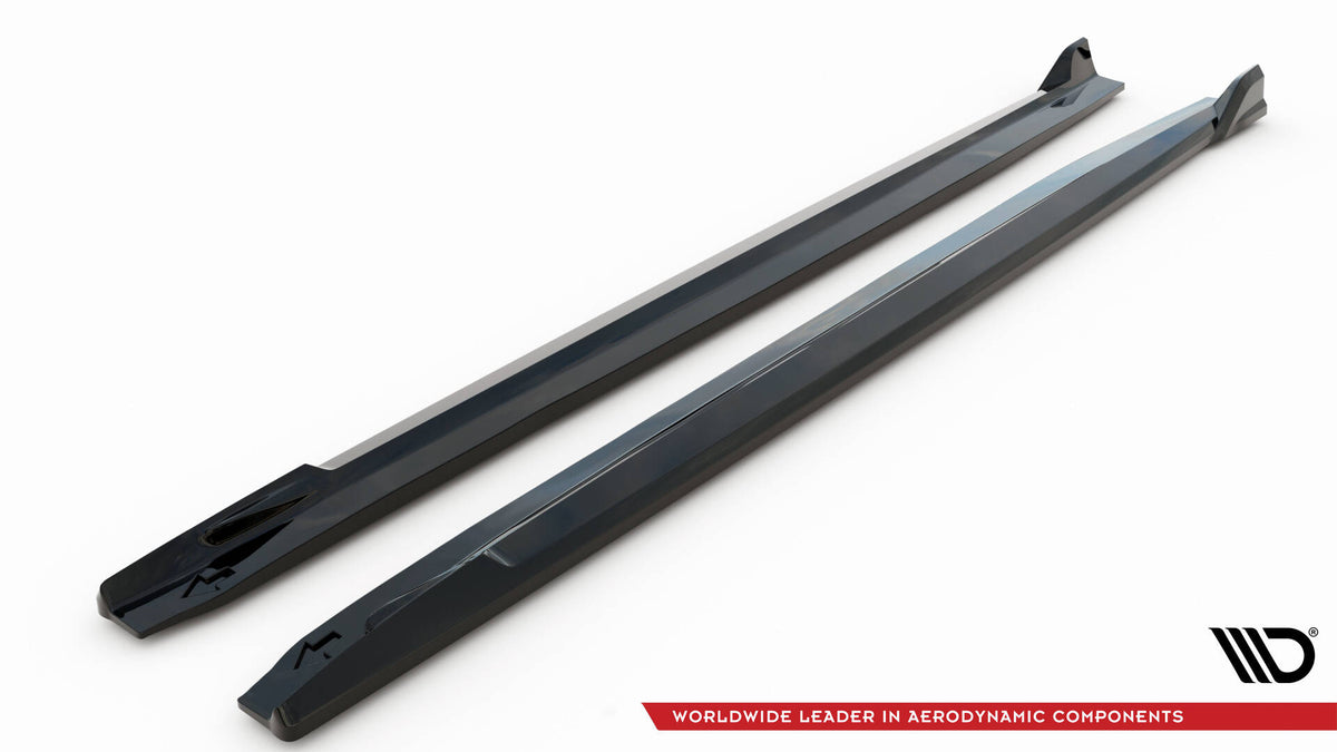 Side Skirts Diffusers V.2 suitable for BMW X5 M-Pack G05