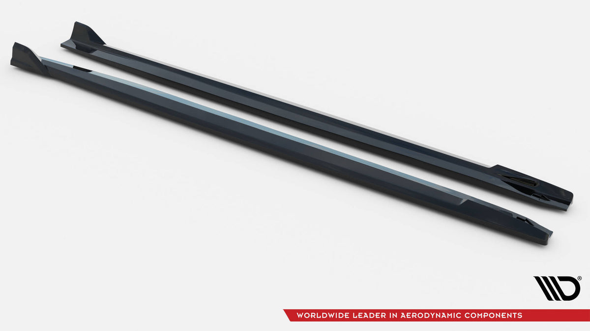 Side Skirts Diffusers V.2 suitable for BMW X5 M-Pack G05