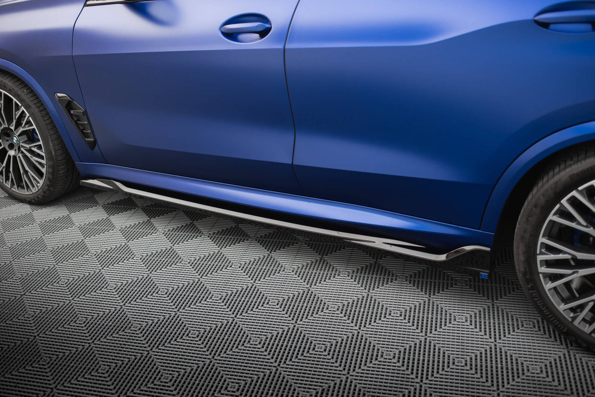 Side Skirts Diffusers V.2 suitable for BMW X5 M-Pack G05 Facelift