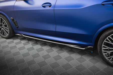 Side Skirts Diffusers V.2 suitable for BMW X5 M-Pack G05 Facelift