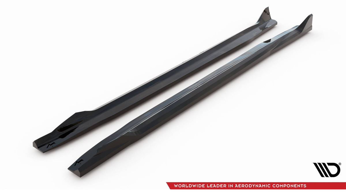 Side Skirts Diffusers V.2 suitable for BMW X5 M-Pack G05 Facelift