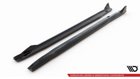 Side Skirts Diffusers V.2 suitable for BMW X5 M-Pack G05 Facelift
