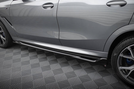 Side Skirts Diffusers V.2 suitable for BMW X6 M-Pack G06 Facelift
