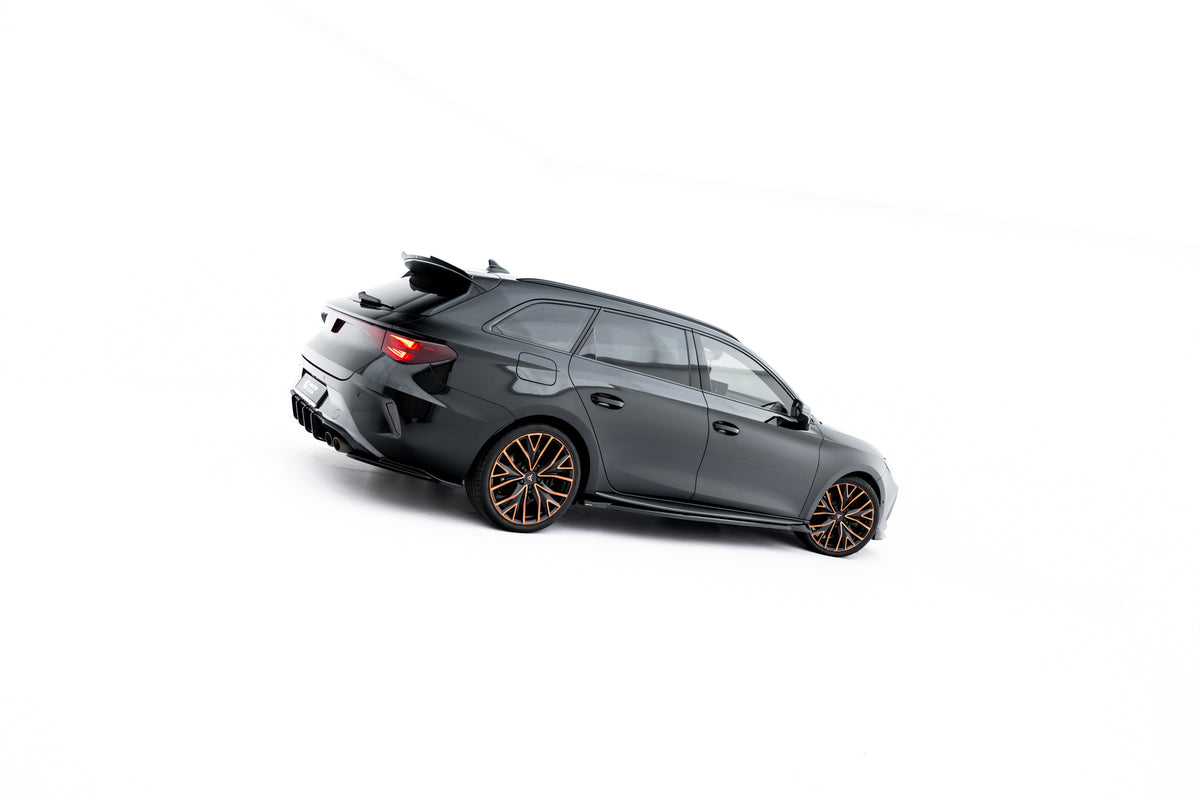 Side Skirts Diffusers V.2 suitable for Cupra Leon ST / Hatchback  Aero Mk1 / Mk1 Facelift